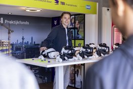 Leerlingen Gomarus College maken kennis met bouw en techniek dankzij TBI Praktijkfonds en Koopmans Bouwgroep